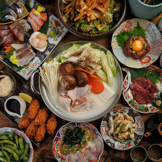 宴会にピッタリの飲み放題付コースは4000円～♪