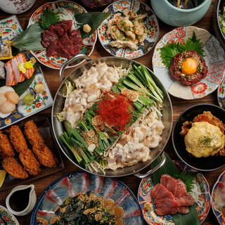 スープの一滴まで美味しく食べれる博多もつ鍋！