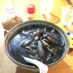 唐変木 - イカ墨汁そば