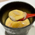 新宿 黒毛和牛専門 二葉 - 毛蟹の茶碗蒸し