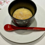 新宿 黒毛和牛専門 二葉 - 毛蟹の茶碗蒸し