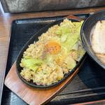 元気ダイニングヒライ東町店 - 鉄板レタス炒飯小セット