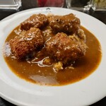 ダール - ヘレカツ４ヶカレー
