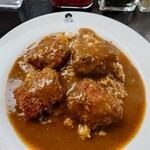 ダール - ヘレカツ４ヶカレー