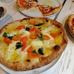 ピッツェリア　イルソーレ　天サン - 黄金のトマトのマルゲリータピッツア オーロ：サラダ・珈琲付きランチ：1090円