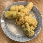 立呑み 晩杯屋 - ねぎ天