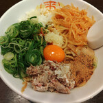 来来亭 - 料理写真:まぜそばＲ+辛もやし