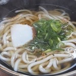 Koban ya - かけうどん（麺柔らかめ注文）（２８０円）（２０１５年１月）少し高いか…。