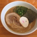 四代目麺処 ゆうじ - 鶏白湯醤油らーめん750円