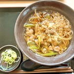 ゆで太郎 もつ次郎 - 料理写真:鴨南蛮そば