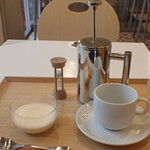 トーコーキッチン - スノーゼリー　ホットコーヒー