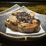 銀座焼とり 京丹波 - 白レバームース