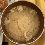 海鮮市場 どんどん - お味噌汁