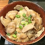 鶏そば 新里 - チャーシュー丼