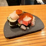 炭火焼き ヒノカミ - こぼれる涙巻き