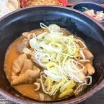 ゆで太郎 - 料理写真:大 モツ煮定食 1,100円