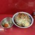ラーメン二郎 - 料理写真:ラーメン豚2枚1,050円！！追加でマキシマム濃い卵100円！