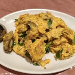 獅門酒楼 - 本日のランチB牡蛎とニラの卵炒め950円