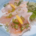 激太魚 - 鳥タタキ！居酒屋さんメニューで出会えるとは！！