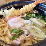 だしとおうどん まつしん - 全面的に 椎茸感の強い お出汁