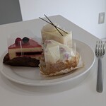 カフェ・ド・シナモニ - 当日頂いたメニューの一部