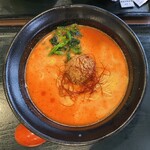 横丁ラーメン朝熊 - 大内山ミルク担々麺