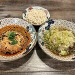 中華旬菜ハオスイ - よだれ鶏
蒸し鶏の葱ソース
干し豆腐