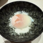 個室会席 北大路 - すき焼き用の卵