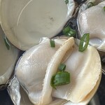 食堂はまかぜ - 酒蒸しはまぐりアップ