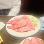 焼肉 昌久園 - カルビ定食大盛り