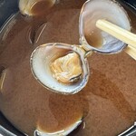 食堂はまかぜ - シジミのサイズが大きい