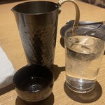 越後酒房 八海山 - 八海山 大吟醸 一合を熱燗で