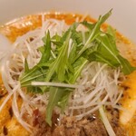 麺家 烈 - 料理写真:水菜と白ネギ
