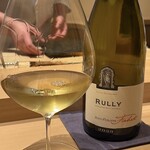鮨 めい乃 - Jean-Philippe Fichet Rully 2023
      フランス リュリー産の白ワイン