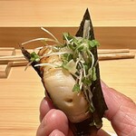 鮨 めい乃 - ほたて磯部焼き