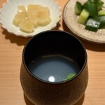 鮨 めい乃 - しじみ汁