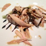 北新地Koutaro - 焼鱧　フォアグラの削り節が溶け出しとても美味しい！