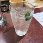 鮨 あやべ - すだちサワー