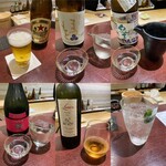 鮨 あやべ - お酒色々