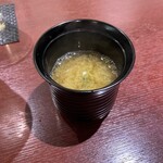 鮨 あやべ - あおさ味噌汁