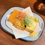 焼鳥日高 - 料理写真:厚揚げ@¥250