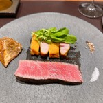 イル アオヤマ - 十勝マンガリッツア豚のカツレツと近江牛