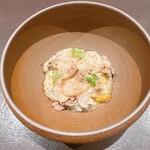 イル アオヤマ - 月輪熊と栗のリゾット