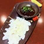 酒菜食彩 七福 藤沢店 - 塩炙りエンガワ