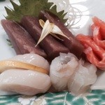 川平 - 刺し身定食700円♪