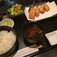六波羅 - 串揚げランチ