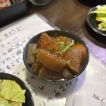 炭火焼鳥やがて - 煮物（サービス）