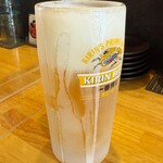 酒と魚 五臓六腑 - 五臓六腑　生ビール
