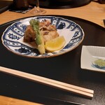 おか田 - トラフグの唐揚げ