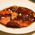 金燈園 - 2014.12 三色盛り（800円）レバー・ハツ・子袋